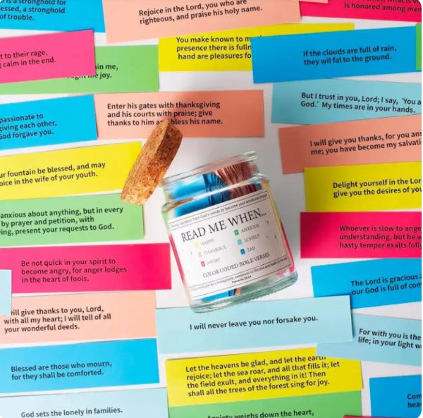 Bible Verses In A Jar